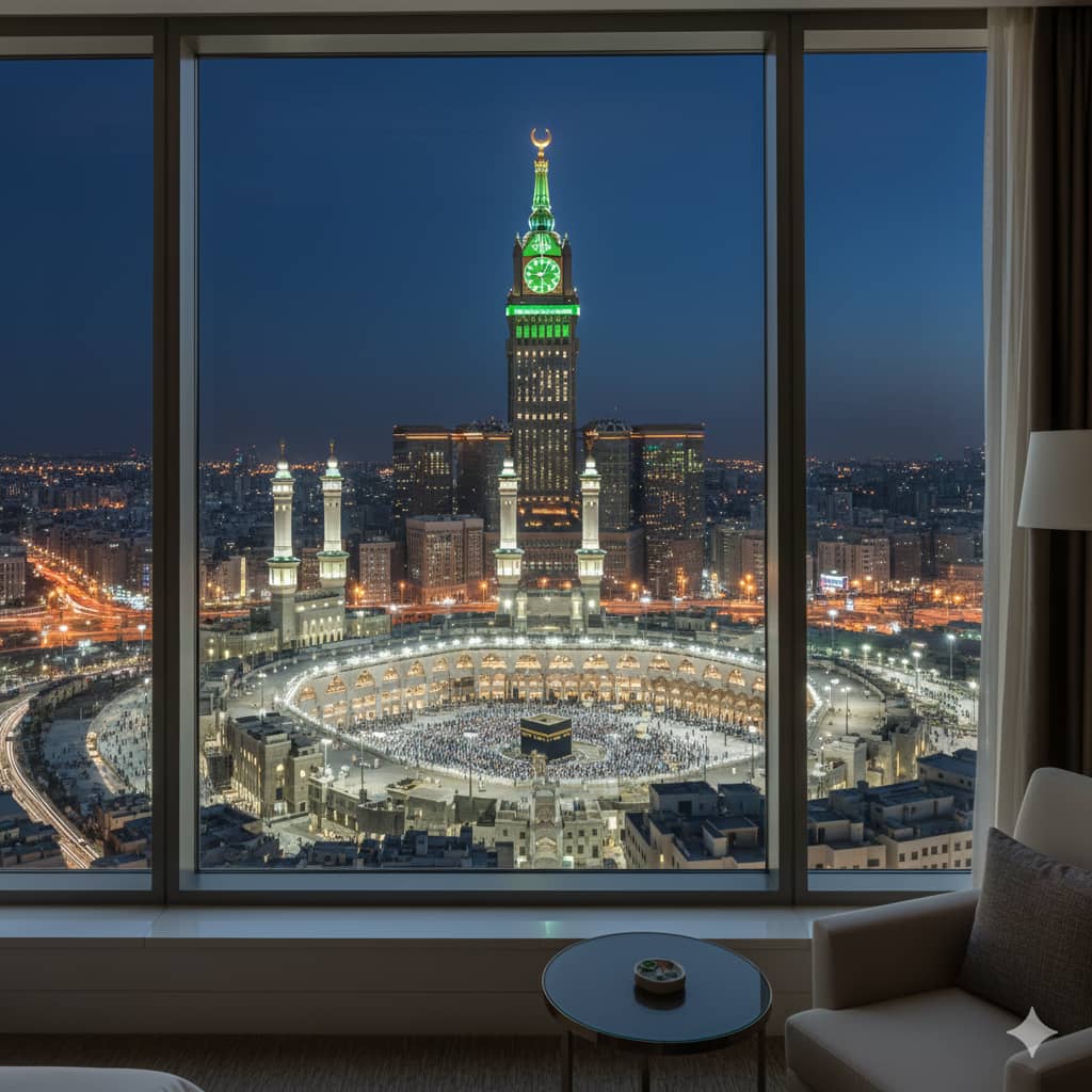 Al-Haram Hotel view